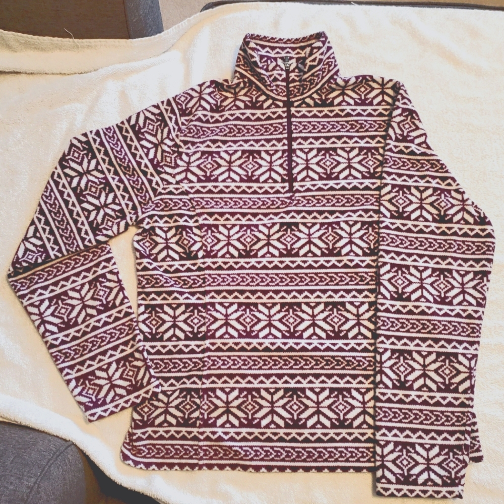 Lands End Quarter Zip Pullover